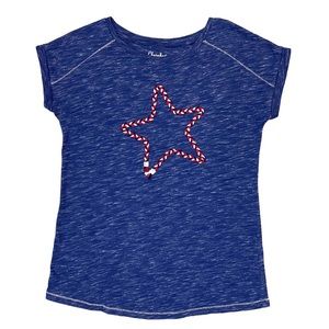 🔴 5/$20, Cherokee Star Tee Patriotic